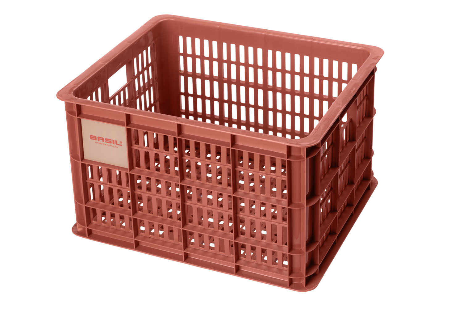 Gerecyclede fietskrat Basil Crate M 29.5 liter 35 x 45 x 25 cm - black