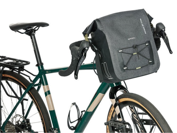 Stuurtas Basil Navigator Storm KF 10-11 liter 27 x 24 x 15 cm - zwart