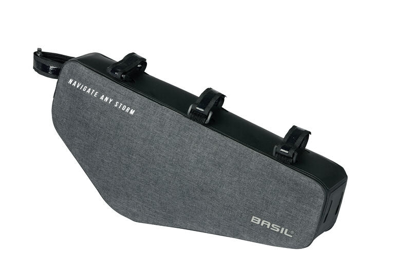 Frametas Basil Navigator Storm M 2.2 liter 16 x 38 x 6 cm - zwart