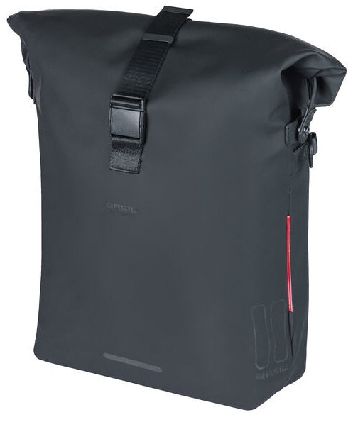 Fietsschoudertas Basil SoHo MIK SIDE 17 liter 16 x 32 x 37 cm - zwart