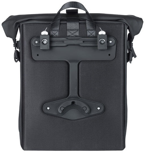 Fietsschoudertas Basil SoHo MIK SIDE 17 liter 16 x 32 x 37 cm - zwart