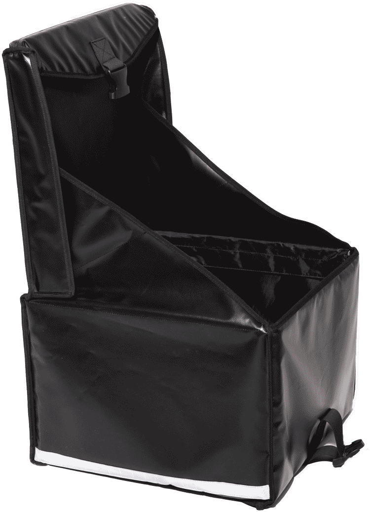 Bezorgkoffer / pizzakoffer bovenlader