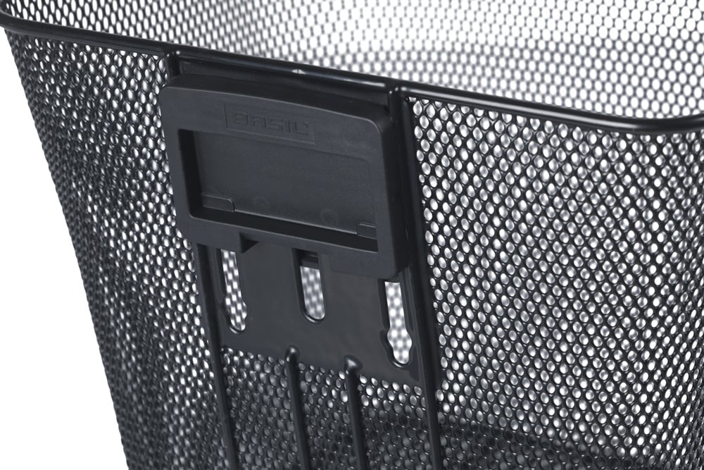 Fietsmand Basil Bilbao KF bevestiging inclusief stuurbochthouder 26 x 22 x 27 cm - zwart