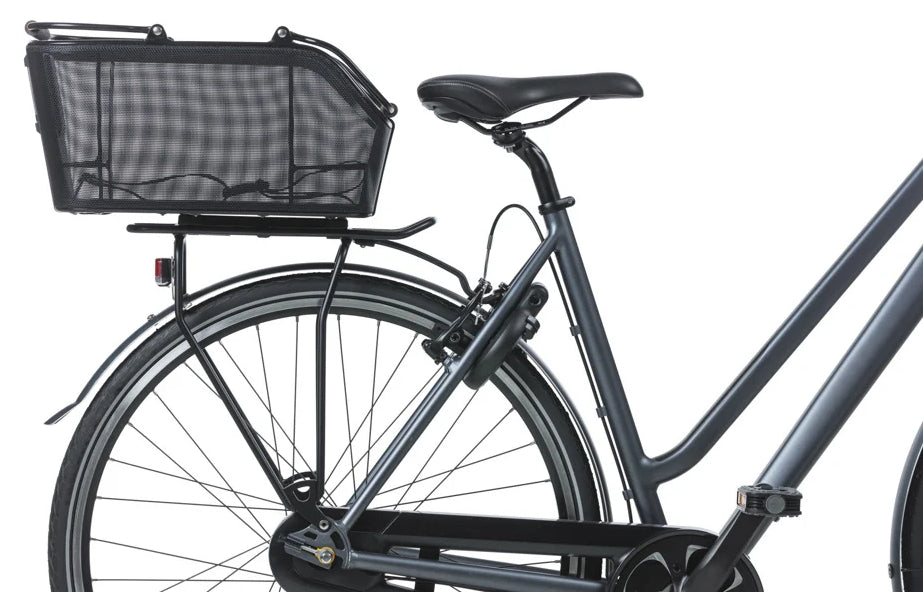 Fietsmand Basil Cento Tech Fiber Nordlicht MIK 21 Liter 39 x 24 x 15 cm zwart