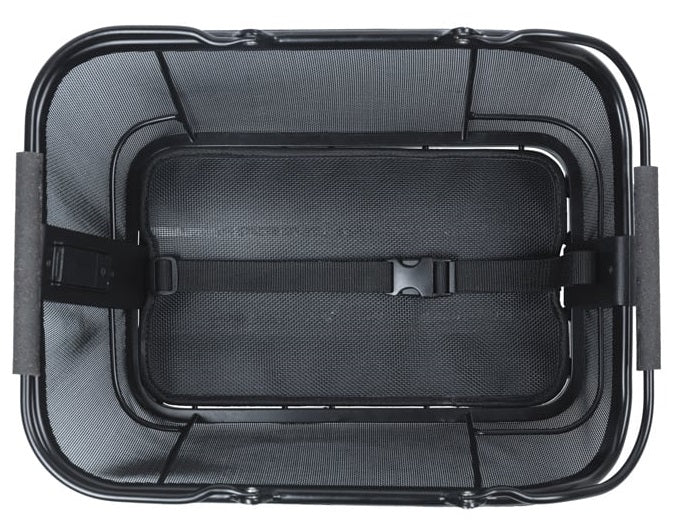 Fietsmand Basil Cento Tech Fiber Nordlicht MIK 21 Liter 39 x 24 x 15 cm zwart