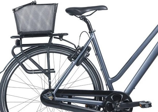 Fietsmand Basil Base M Multi System NX 13 liter 25 x 33 x 16 cm - zwart