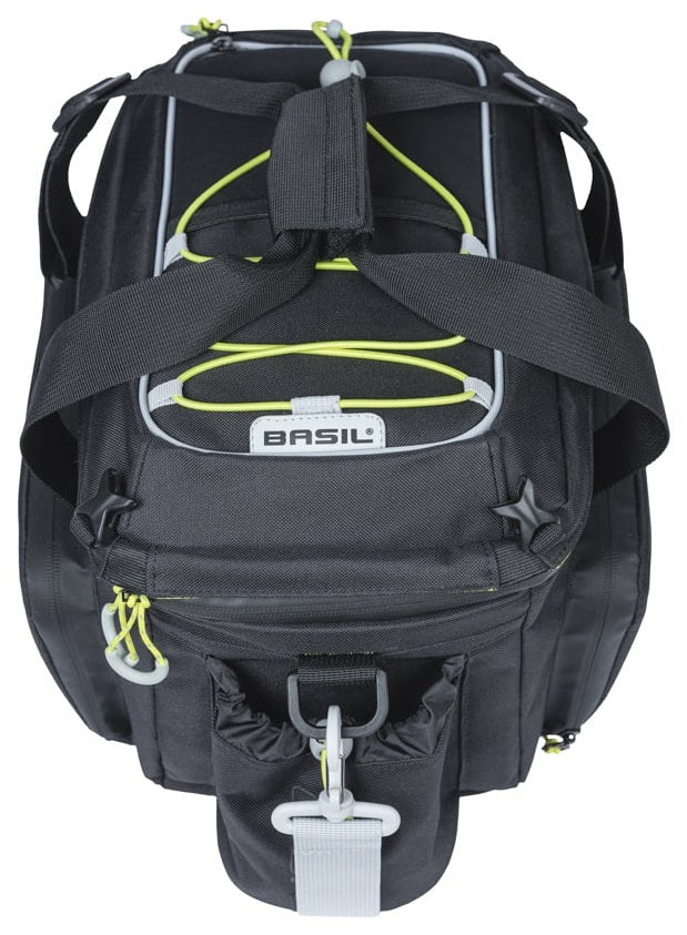 Bagagedragertas Basil Miles XL Pro MIK 9-36 liter 33 x 19 x 19 cm - zwart