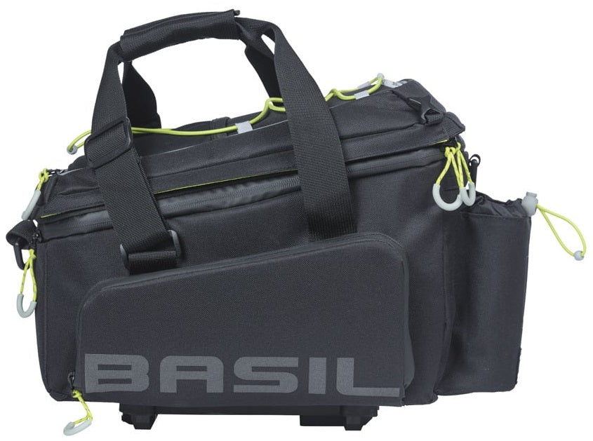 Bagagedragertas Basil Miles XL Pro MIK 9-36 liter 33 x 19 x 19 cm - zwart