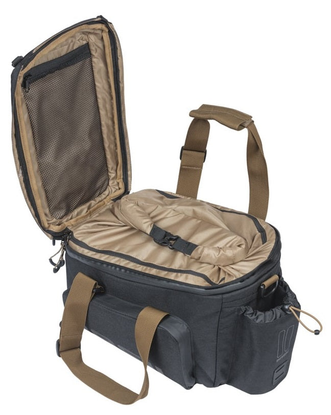 Bagagedragertas Basil Miles XL Pro MIK 9-36 liter - zwart