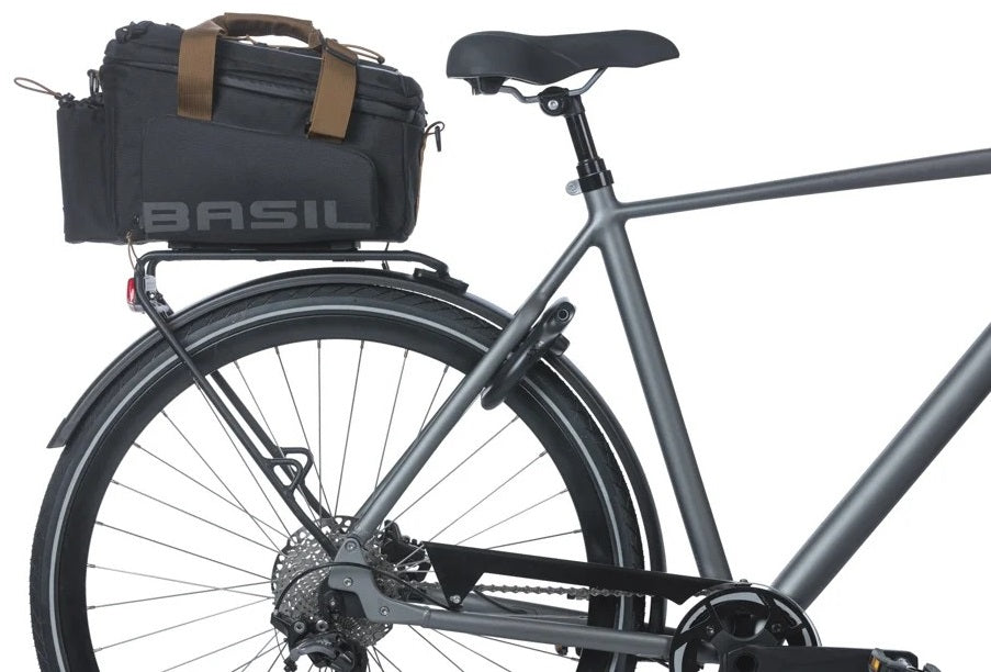 Bagagedragertas Basil Miles XL Pro MIK 9-36 liter - zwart