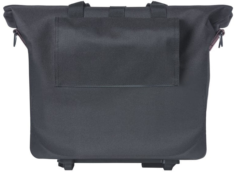 Fietshandtas Basil City MIK 8 - 11 liter 19 x 30 x 26 cm - zwart