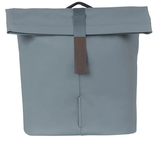 Dubbele fietstas Basil City MIK 28-32 liter - graphite blue