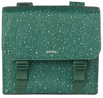 Dubbele fietstas Basil Flair 35 liter - groen