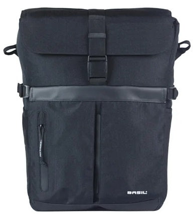 Fietsschoudertas Basil Move MIK 15 liter 14 x 24 x 34 cm - Zwart