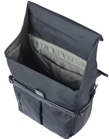 Fietsschoudertas Basil Move MIK studs 14 liter 14 x 24 x 34 cm - zwart