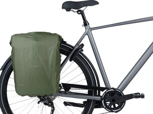 Dubbele fietstas Basil Move MIK 30 liter 16 x 27 x 38 cm - zwart
