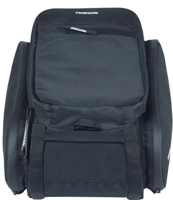 Bagagedragertas Basil Move 10 - 26 liter 24 x 33 x18 cm - zwart
