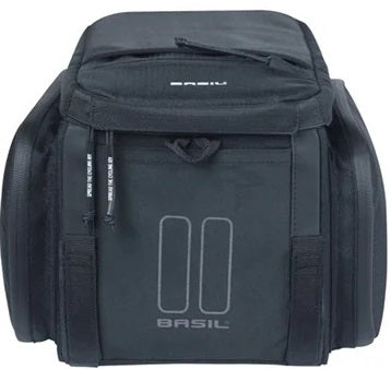 Bagagedragertas Basil Move 10 - 26 liter 24 x 33 x18 cm - zwart