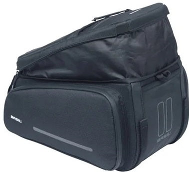 Bagagedragertas Basil Move 10 - 26 liter 24 x 33 x18 cm - zwart