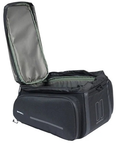Bagagedragertas Basil Move MIK 26 liter - zwart