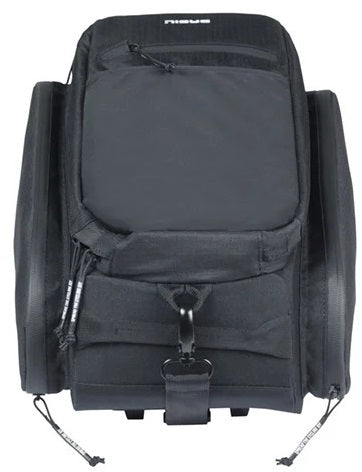 Bagagedragertas Basil Move MIK 26 liter - zwart
