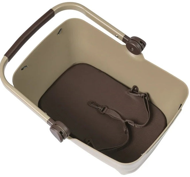 Hondenfietsmand Basil Buddy MIK - biscotti bruin