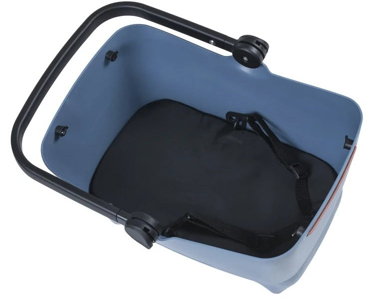 Hondenfietsmand Basil Buddy MIK - faded denim