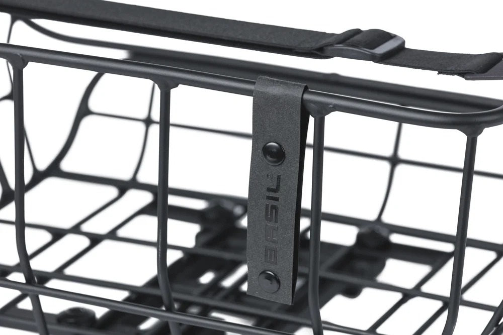 Achtermand Basil Portland MIK 25 liter - zwart