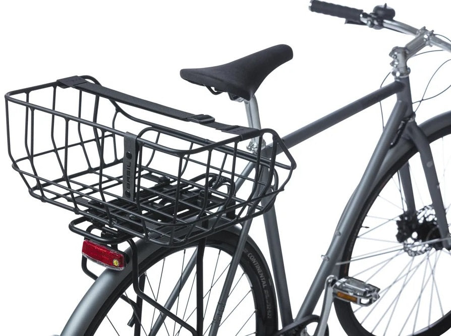 Achtermand Basil Portland MIK 25 liter - zwart