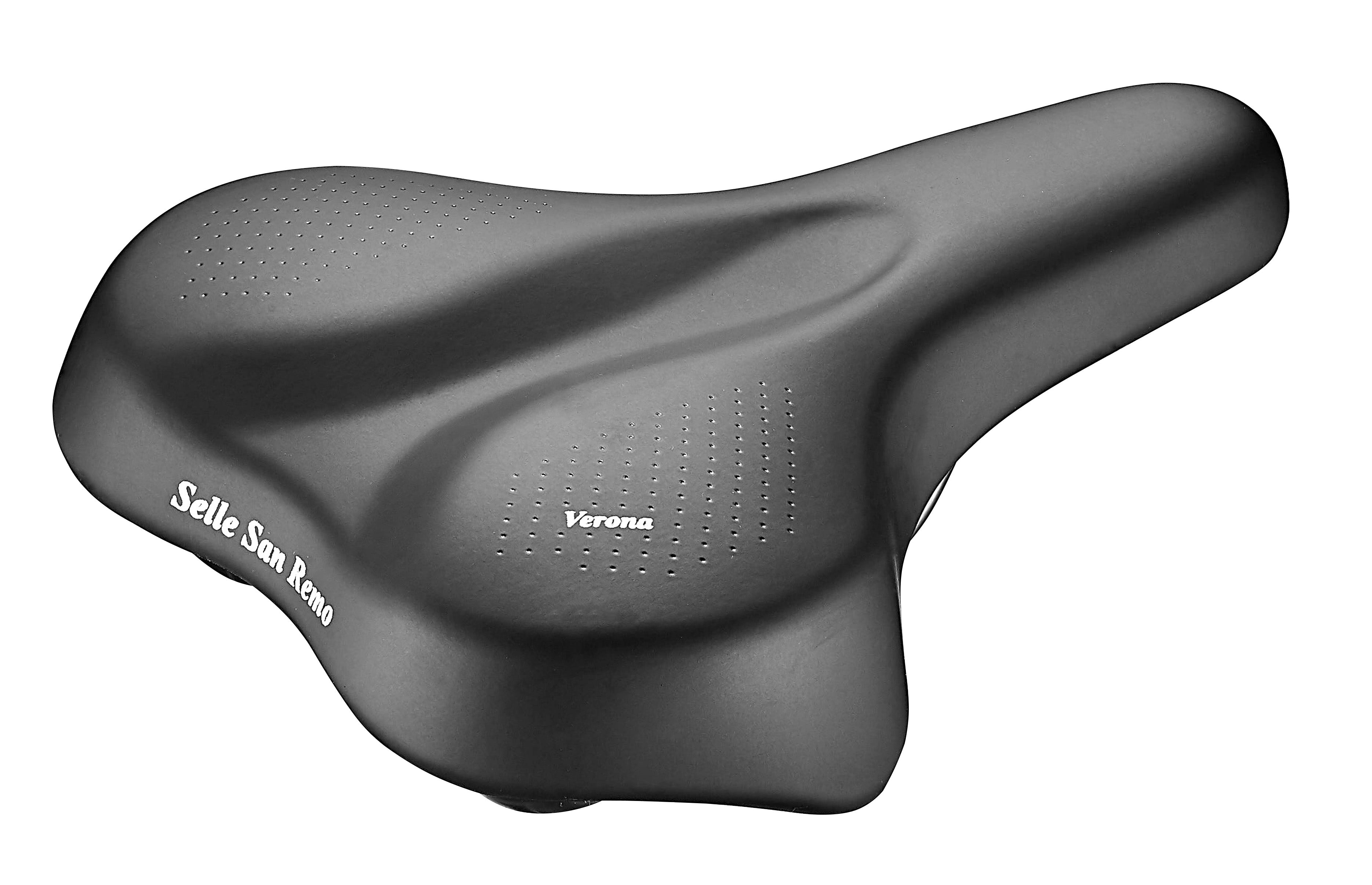 Fietszadel Selle San Remo Verona - zwart