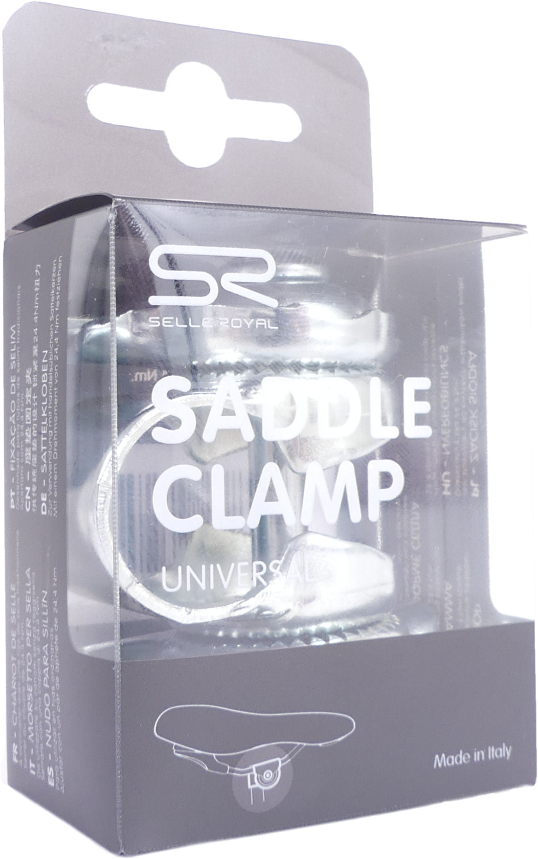 Zadelstrop Selle Royal - Chroom - 5 componenten / extra sterk