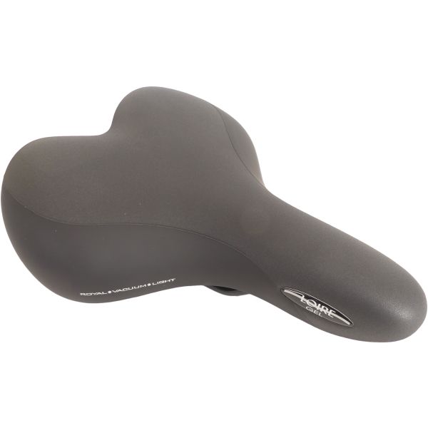 Fiets zadel - Selle Royal Loire 5135 unisex gelvulling - zwart