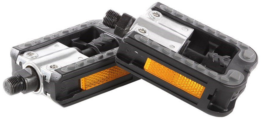 VP vouwpedaal 9/16 Mirage VP-113 anti-slip met reflectoren