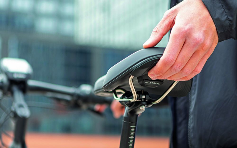 Fietszadel Selle Royal On Athletic - All Journeys - zwart