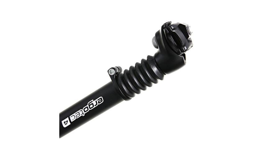 Zadelpen verend Ergotec Cushy-ST ø27,2 mm / 350 mm - zwart