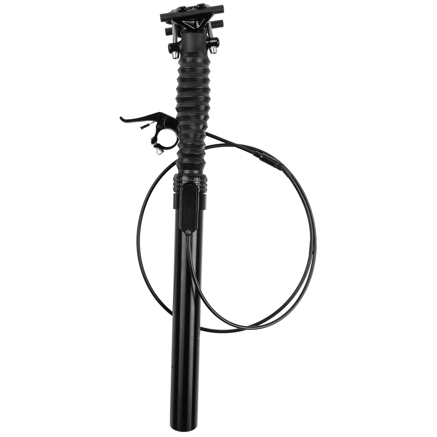 Dropper zadelpen M-Wave SP110-ADJ - ø31,6 mm / 445 mm in hoogte verstelbaar - zwart