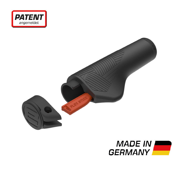 Handvatset Ergotec EG-Active Flex - links 135mm / rechts 135mm - zwart