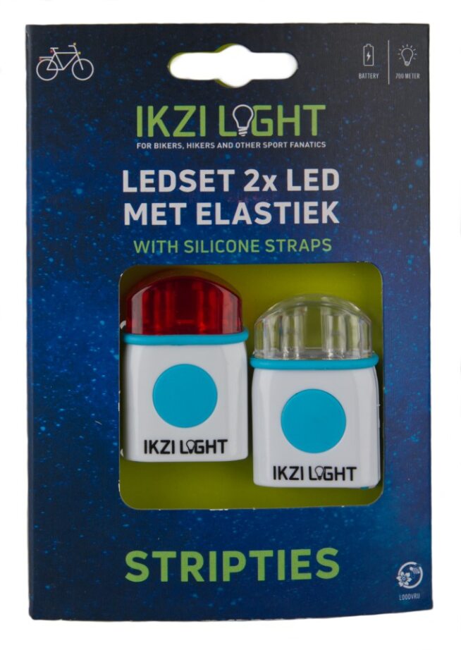 Mini Led-verlichtingsset IKZI met siliconen strap - wit