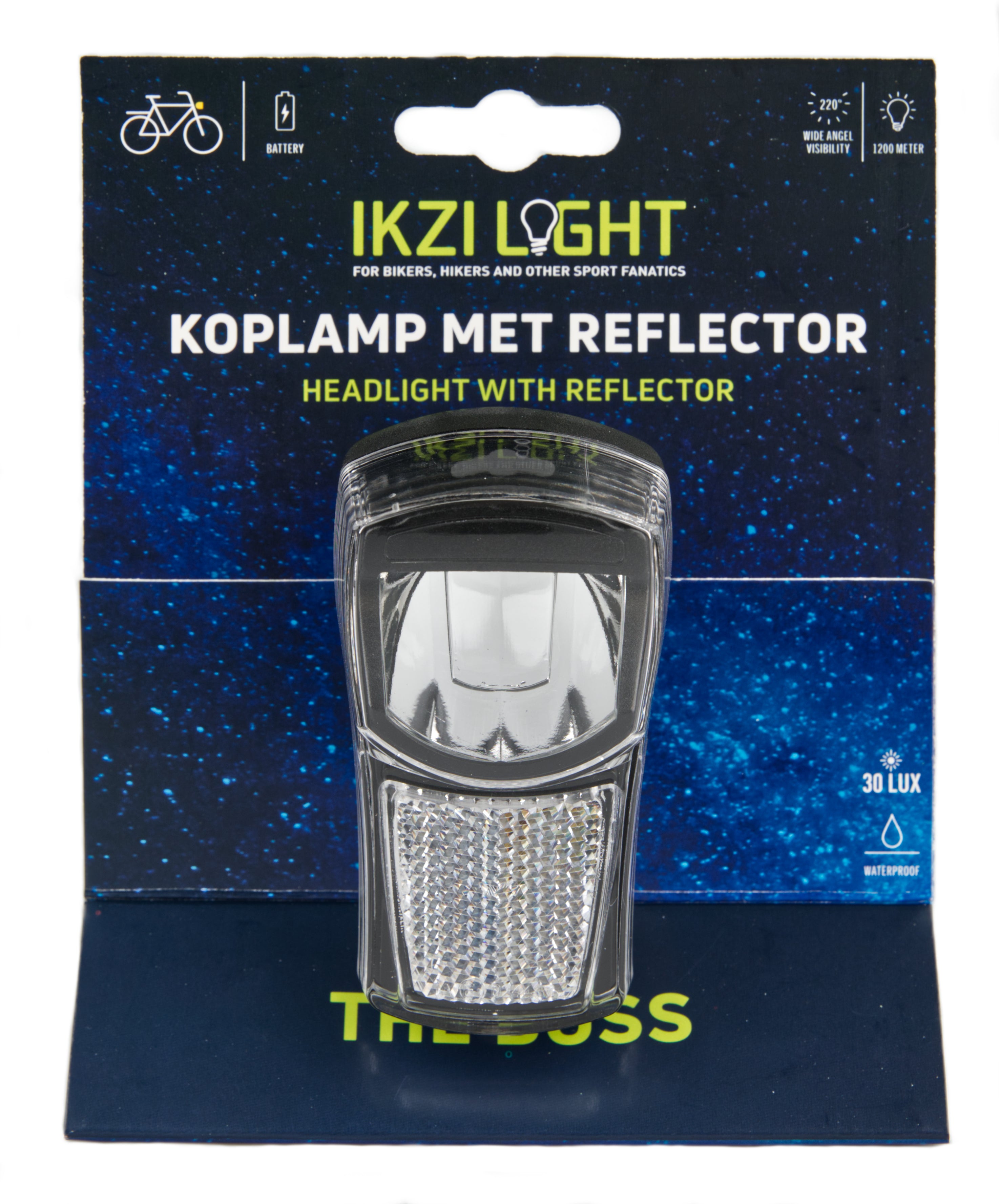 Koplamp IKZI The Boss 1W LED 30 Lux