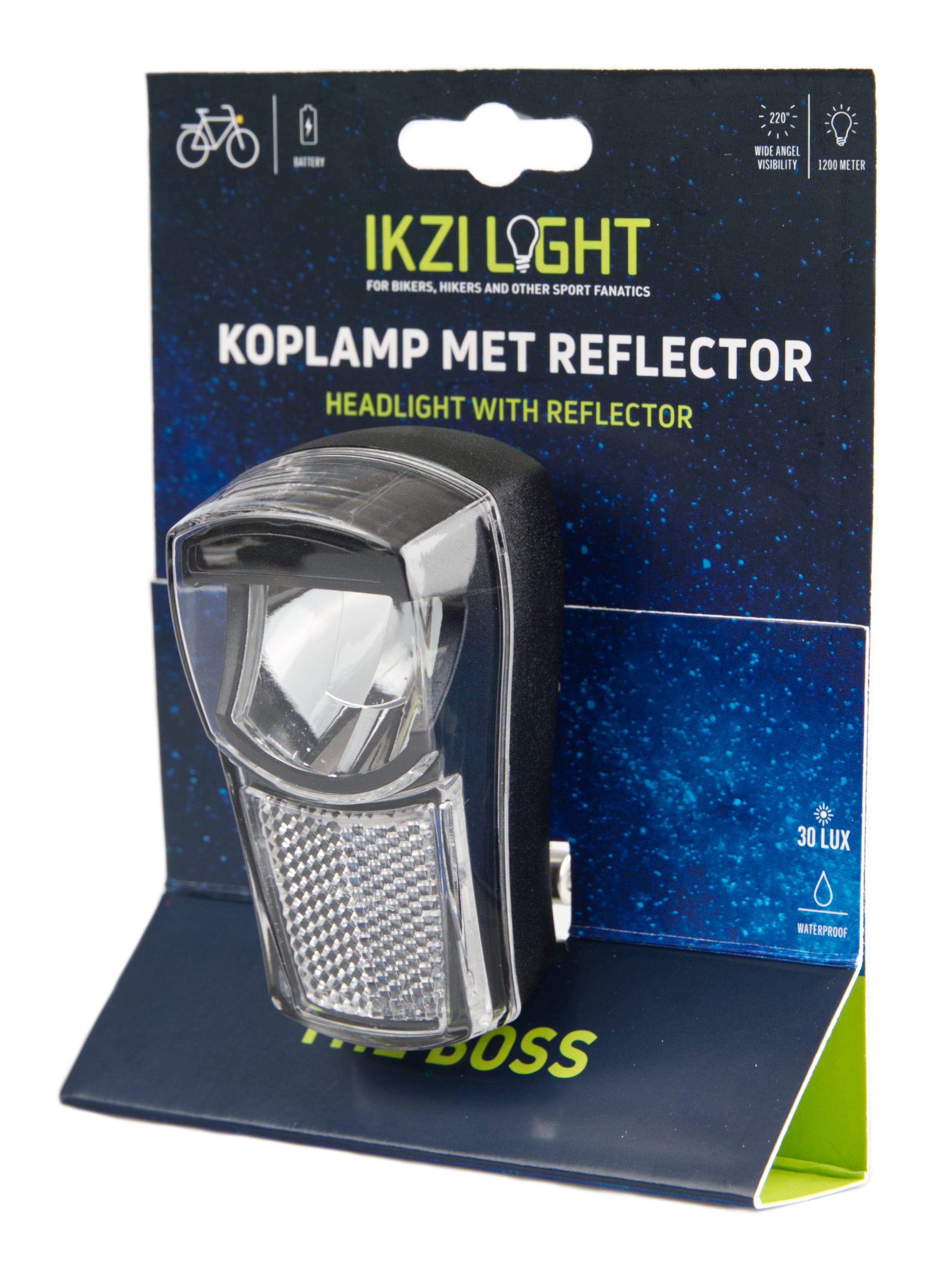 Koplamp IKZI The Boss 1W LED 30 Lux