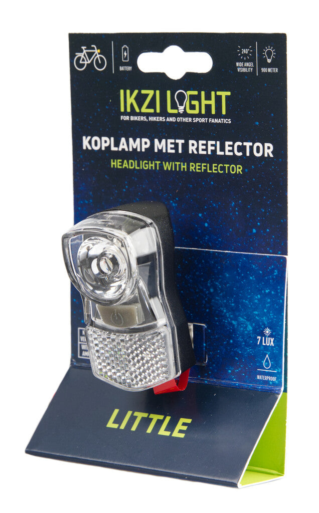 Koplamp IKZI Little 1x1W LED - chroom