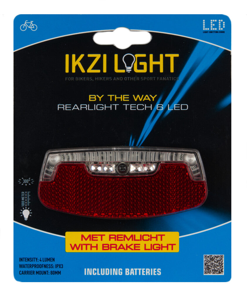 Dragerachterlicht IKZI By The Way 6x LED