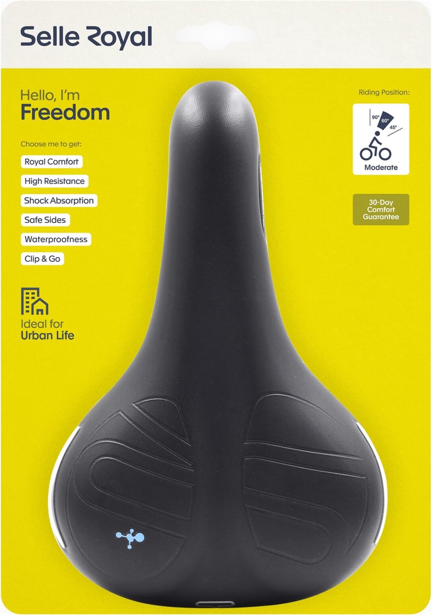 fiets zadel - Selle Royal Freedom 5119 dames - zonder strop