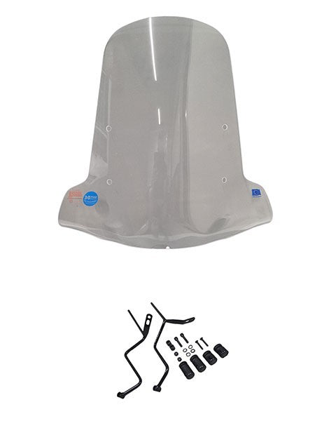 windscherm Regia met bevestigingsset (made in EU) helder yadea M6L