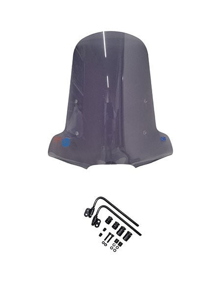 windscherm Regia met bevestigingsset (made in EU) smoke yadea G5