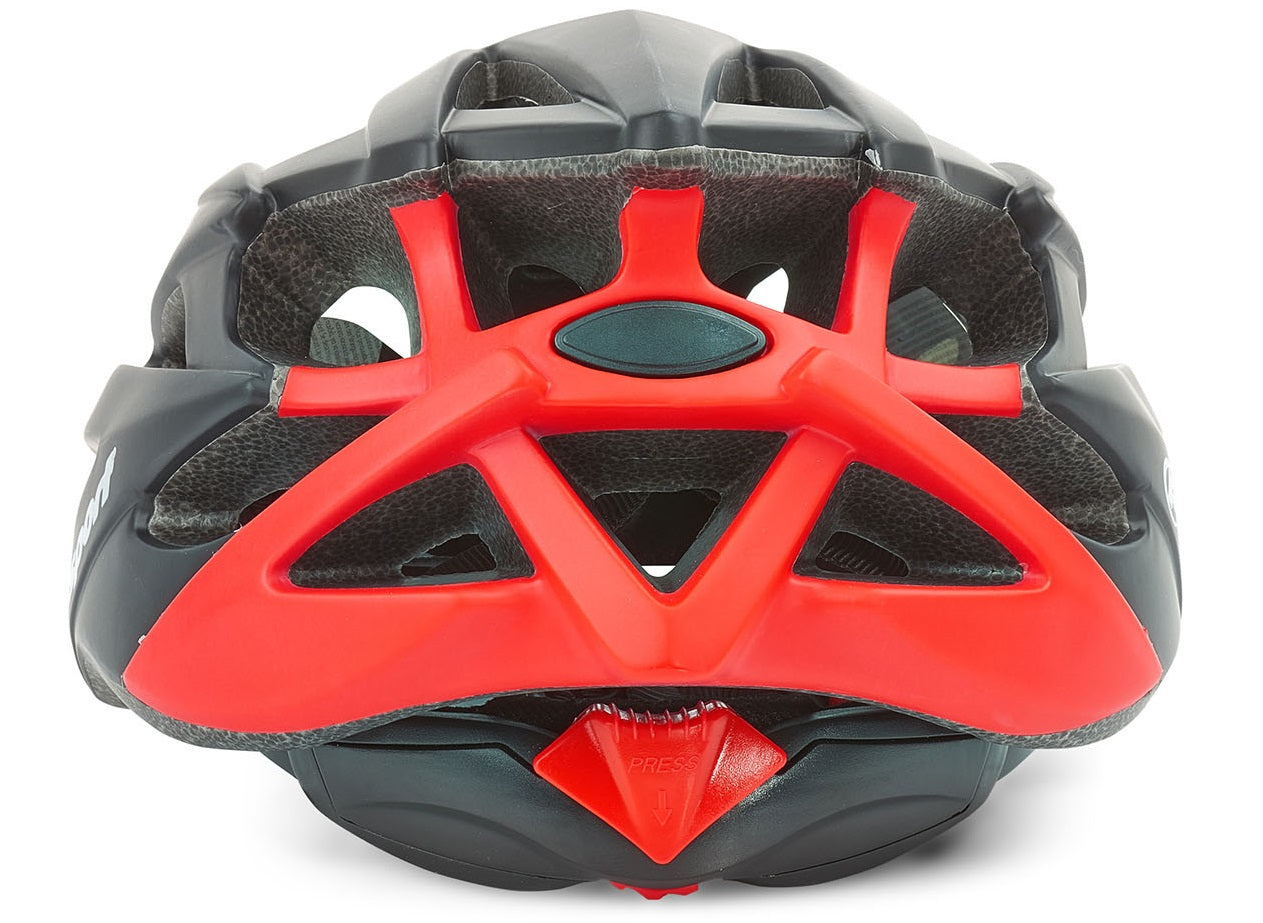 Fietshelm Polisport Twig M 55-58 cm - zwart / mat rood