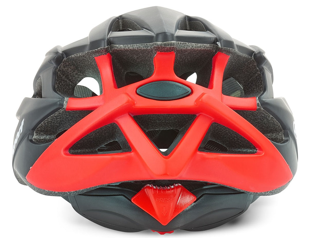 Fietshelm Polisport Twig L 58-61 cm - zwart / mat rood