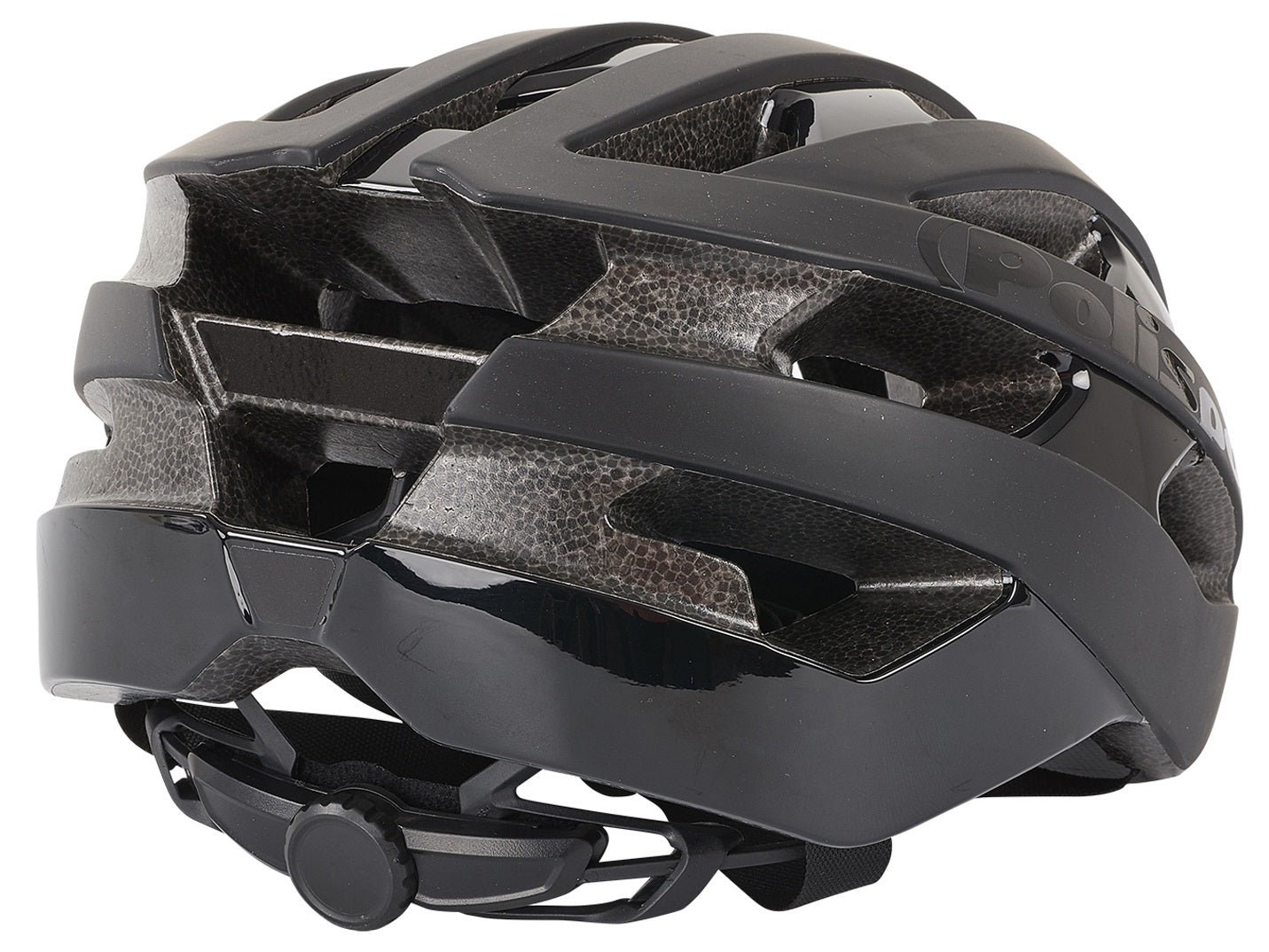 Fietshelm Polisport Light Pro M 54-58 cm - mat zwart / zwart