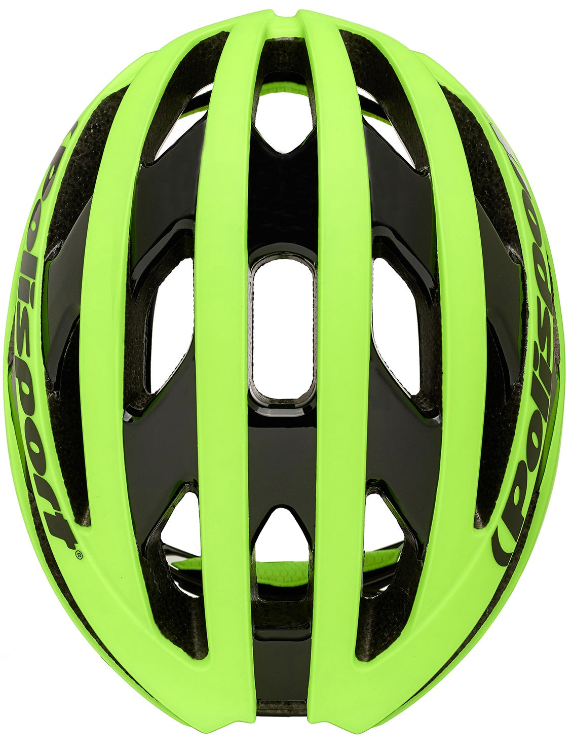 Fietshelm Polisport Light Pro L 58-61 cm - mat fluor geel / zwart