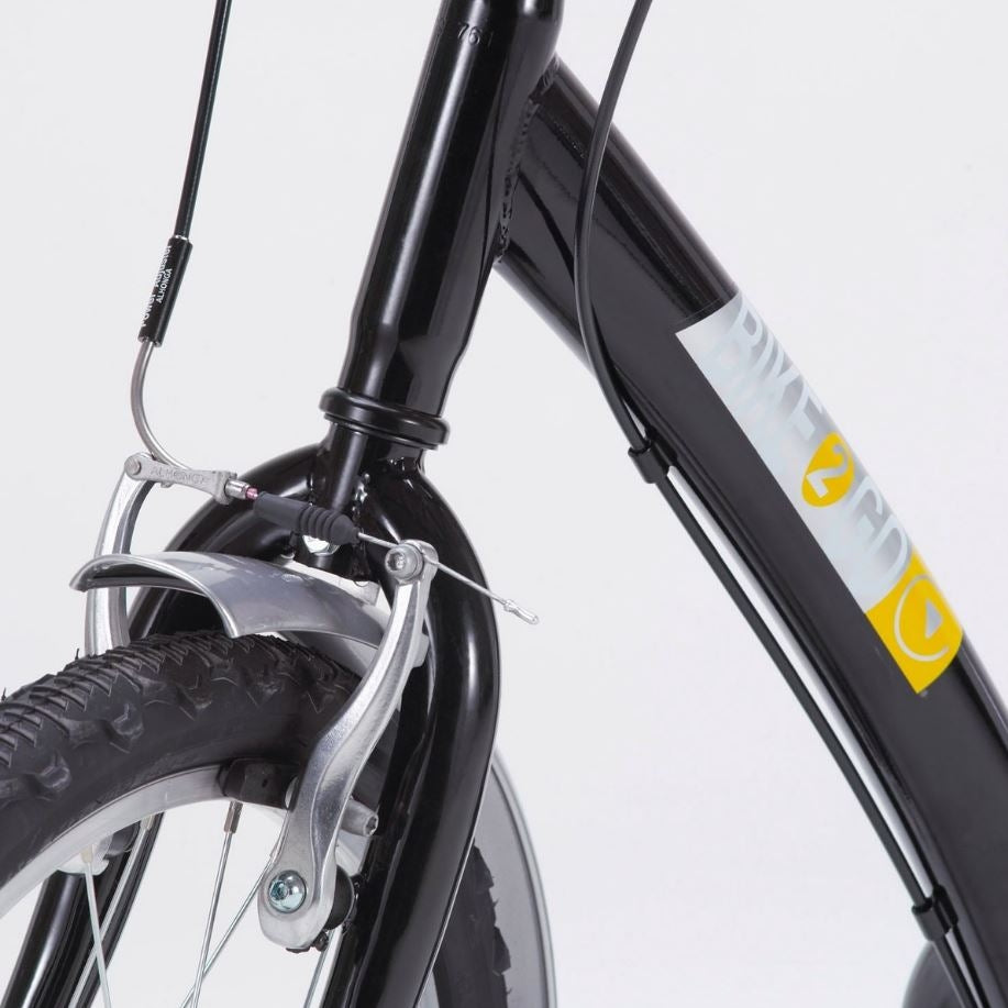 Autoped 20" Bike-2-Go - zwart